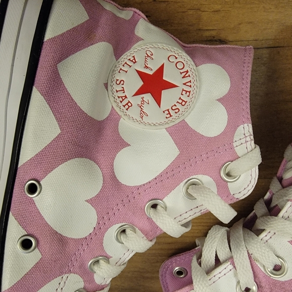 Converse Chuck Taylor All Star Hi 'Valentine' Sneakers - Picture 9 of 15